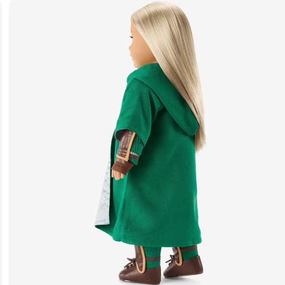 American Girl Doll Harry Potter Slytherin Quidditch Uniform Discontinued Retired - Picture 8 of 9